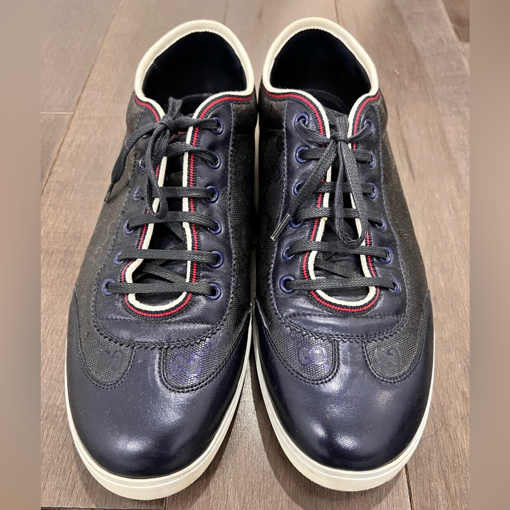 GUCCI sneakers shoes blue